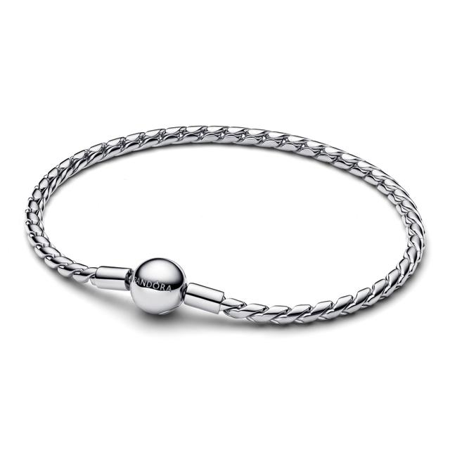 Pandora  Round Clasp Wing Chain Bracelet - 8.3 Inches