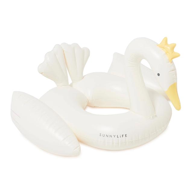 SunnyLife Kids Tube Pool Ring Princess Swan Multi