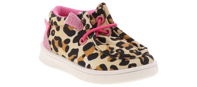 Oomphies Parker Cheetah Infant Girls' (2-4) Casual Shoe