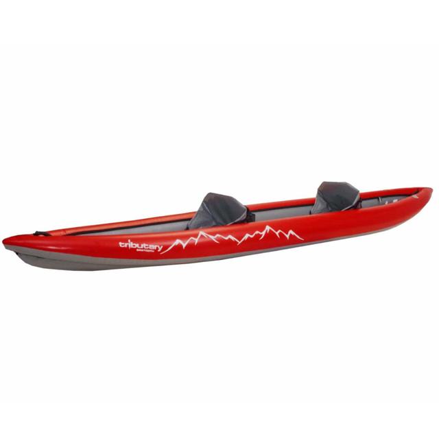 Aire Tributary Sawtooth 2 Person Kayak, Red
