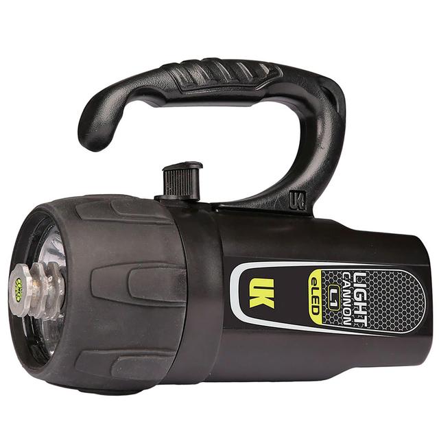 Underwater Kinetics Rechargeable Light Cannon L1 eLED Light Lantern Grip Black Open Box