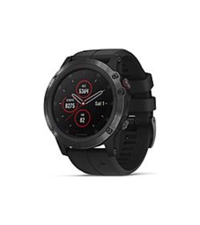Garmin 010-01989-00 fenix 5X Plus Sapphire Edition Multi-Sport Training GPS Watch - Black