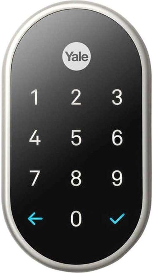 Nest Yale Lock - Touchscreen - Wireless LAN - Satin Nickel