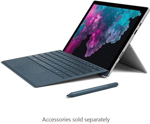 Microsoft KJT-0001 Surface Pro 6 12.3-Inch 2-In-1 Touchscreen Laptop - 2736 x 1824 - 8 GB RAM - 256 GB Solid State Drive - Intel Core i5-8250U (8th Ge