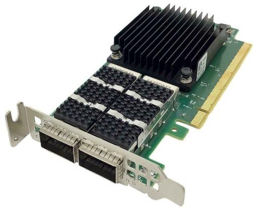 Dell F6FXM Mellanox ConnectX-6 DX Low Profile Network Adapter Card - PCI Express 4.0 x16 - Dual Port - 100 Gigabit QSFP56 - 100 Gbps