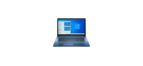 HP 17-by4006ds 4L2Q4UA 17.3 Inches HD+ Laptop - Jasmine Blue - Intel Core i5-1135G7 11th Generation 2.4 GHz - 8 GB DDR4 - 256 GB NVMe Solid State Driv