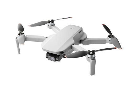 DJI Mini 2 CP.MA.00000312.01 4K Quadcopter With Remote Controller - Gray - 1/2.3" CMOS - 5200 mAh - 3-axis (Tilt, Roll, Pan)