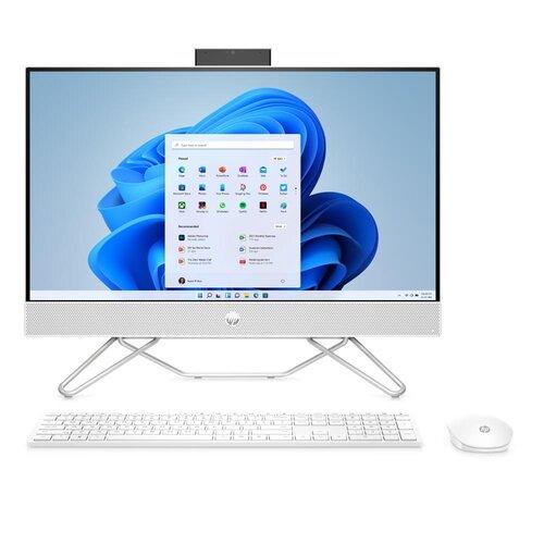 HP 24-cb0062ds 577J9AA 23.8 Inches Touchscreen All-in-One PC - Starry White - Intel Pentium Silver J5040 2.0 GHz - 8GB DDR4 256GB NVMe SSD - LCD - Wi-