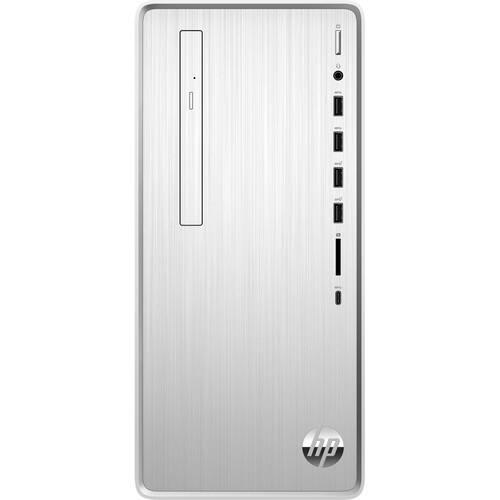 HP Pavilion TP01-0030 6YQ48AA Desktop Computer - Natural Silver - 9th Gen Intel Core i3-9100 3.6 GHz - 8 GB DDR4 RAM - 1 TB SATA Hard Disk Drive / 256