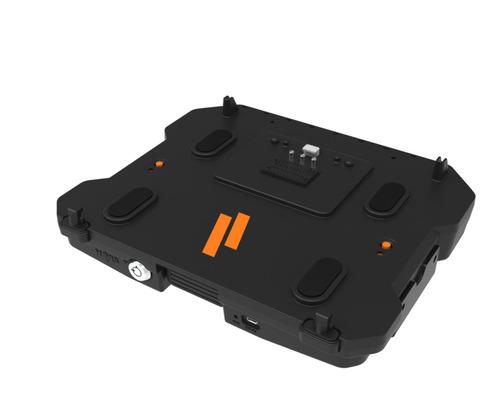 Havis DS-DELL-435 Docking Station - Black - (1) RJ45 Ethernet, (3) USB 3.2 Type A, (1) USB-C 3.2 (Front Facing), (1) Serial - 5 Volts powered, (1) 19.