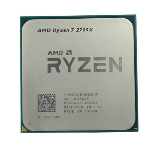 AMD Ryzen 7 2700X YD270XBGM88AF Desktop Processor - 8 Cores - 16 MB L3 Cache - 3.7 GHz Base Frequency - AM4 Socket- 2 nd Generation