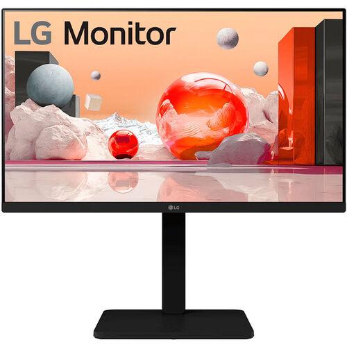 LG 24BA450-B 24 Inches Full HD Monitor - Matte Black - IPS - 1920 x 1080 - 1300:1 - 5 ms - 100 Hertz - 250 Nits - Built-in Speakers