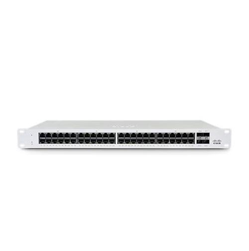 Cisco Meraki MS130-48X-HW Cloud-managed Ethernet Switch - 48 Ports - Gigabit Ethernet - PoE+ 740 Watts - Rack-Mountable
