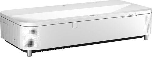 Epson PowerLite V11HA99020 810E 3LCD Extreme Short Throw Lamp-Free Laser Display - White - 5000 Lumens - 4K Enhancement