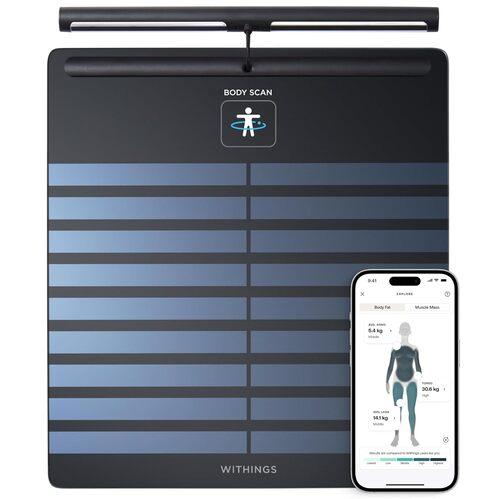Withings WBS08-BLACK-ALL-INTER Body Scan Connected Health Station - Black
