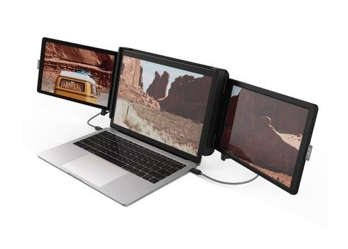 Xebec XTS2 The Tri-Screen 2 Add-on Laptop Monitors - 10.1-inch - 16:10 - 60 Hz - 180-degree Rotation