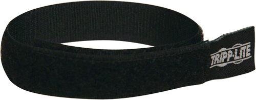 Tripp Lite P350-10N-10 10 Inches Hook And Loop Cable Ties - Black - 10 pack