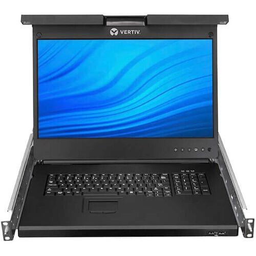 Avocent LRA185KMM16D-G01 Local Rack Access Console with KVM Switch - 18.5 Inches Screen - LED Display - TouchPad - Keyboard - 1U