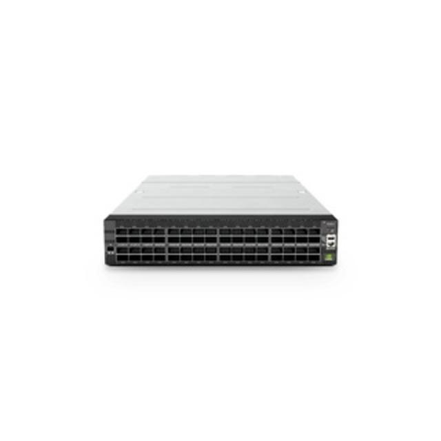 Mellanox 920-9N42F-00RI-7C0 SN5600 NVIDIA Spectrum-4 Based 2U Open Ethernet Switch - Rack-mountable - 64 Ports - Secure Boot - Standard Depth