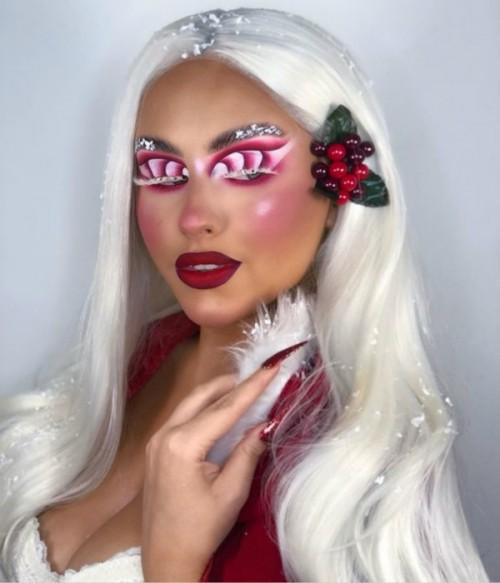 The Snow Queen l Ivory White Blonde Long Loose Wave Lace Front Wig