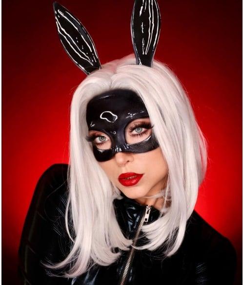 Cassia | Platinum White Bob Synthetic Lace Front Wig