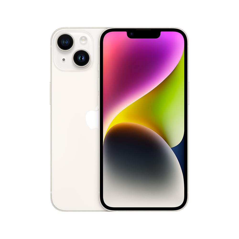 Apple iPhone 14 256 GB in Starlight | Visible (with 24 monthly installment payments + plan)