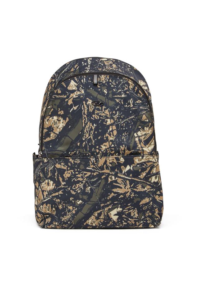 Diesel - D-Pack-Sac à dos en tissu avec imprimé camouflage - Sacs à dos - Homme - Vert