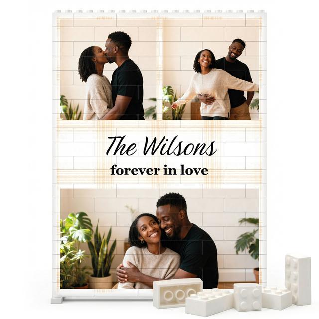 3 Photo ArtBricks Portrait | Single-Sided