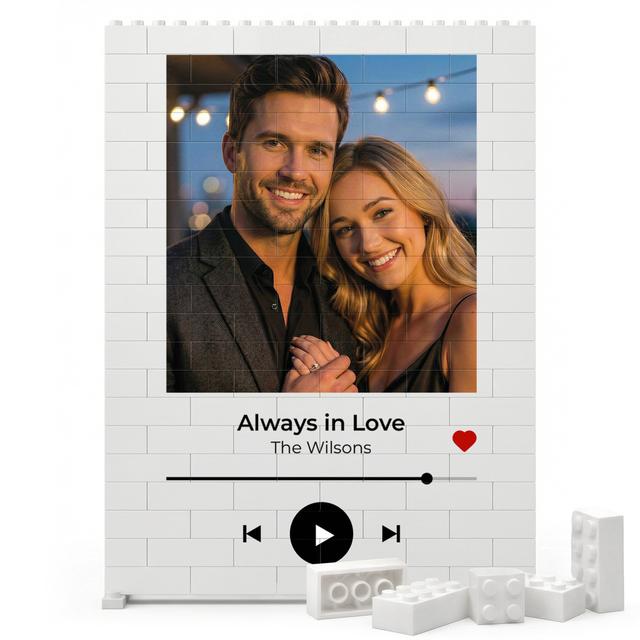 ArtBricks White Album Portrait | Single-Sided