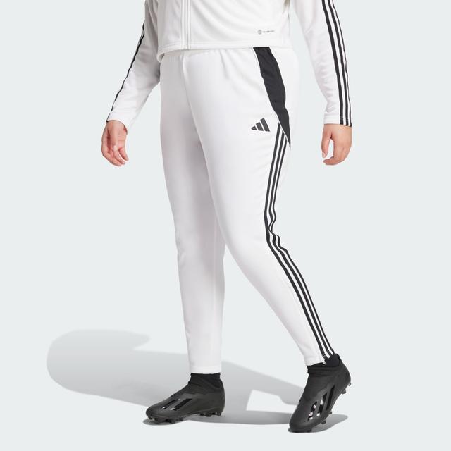 Tiro 24 Training Pants (Plus Size) White 2X - Womens Soccer Pants