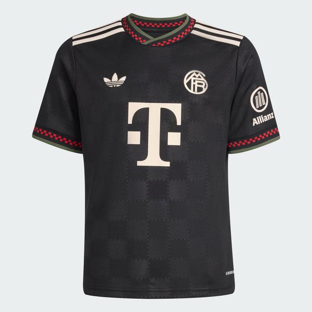 adidas FC Bayern 25/26 Third Jersey Kids Black S Kids - Soccer Jerseys