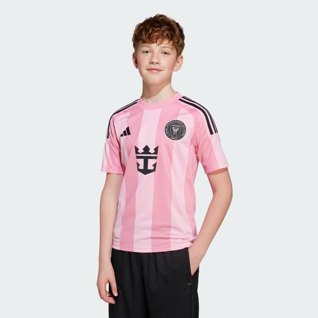 adidas Inter Miami CF 25/26 Home Jersey Kids Easy Pink M Kids - Soccer Jerseys
