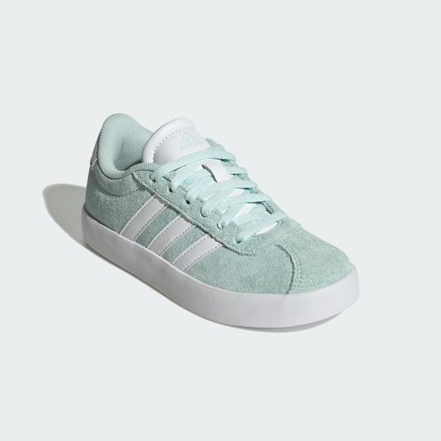 adidas VL Court 3.0 Shoes Kids Halo Mint 4.5 Kids - Originals Shoes