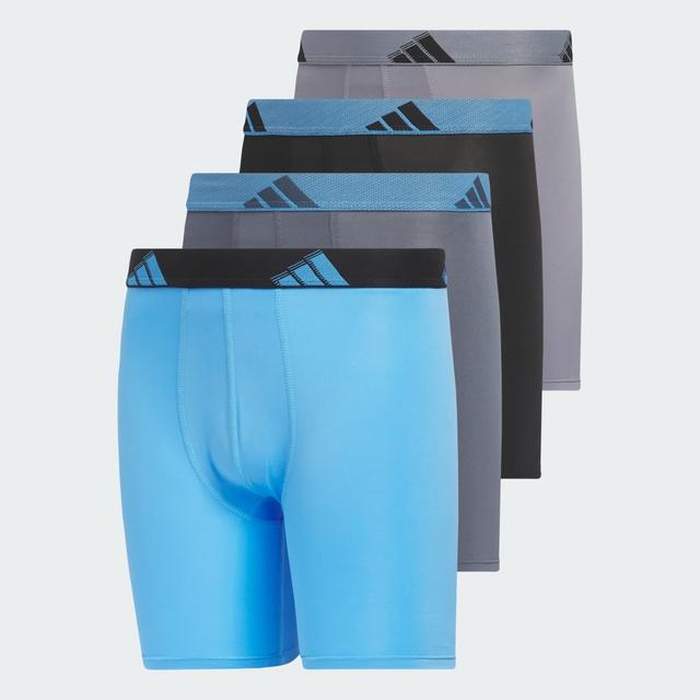 Microfiber 4-Pack Long Boxer Briefs Kids