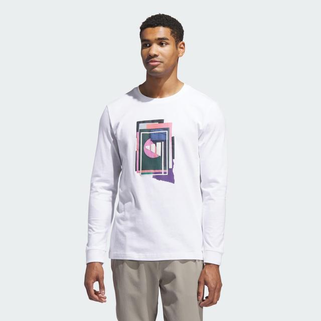 Beyond The Course Graphic Long Sleeve Tee