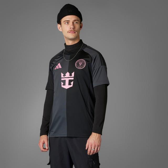 adidas Inter Miami CF 25/26 Away Jersey Black S - Mens Soccer Jerseys