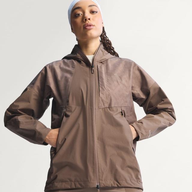 adidas Terrex Xperior 2.5 Layer Hybrid PRIMEKNIT CLIMAPROOF Jacket Trace Brown M - Womens Hiking Jackets