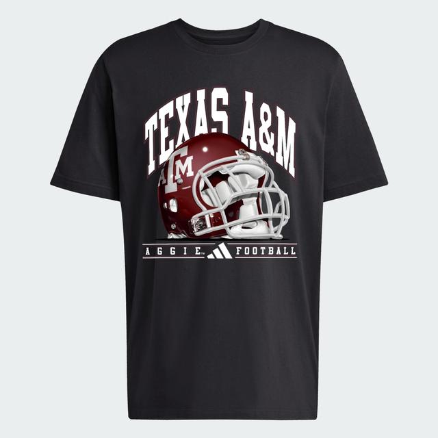 adidas Texas A&M Aggies Graphic Tee Black XL - Mens Football Short Sleeve Shirts