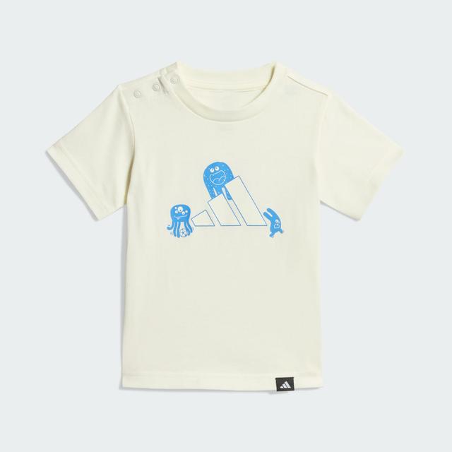 INFANT TIRO_NSTER GRAPHIC T-SHIRT White 3M - Kids Originals Short Sleeve Shirts