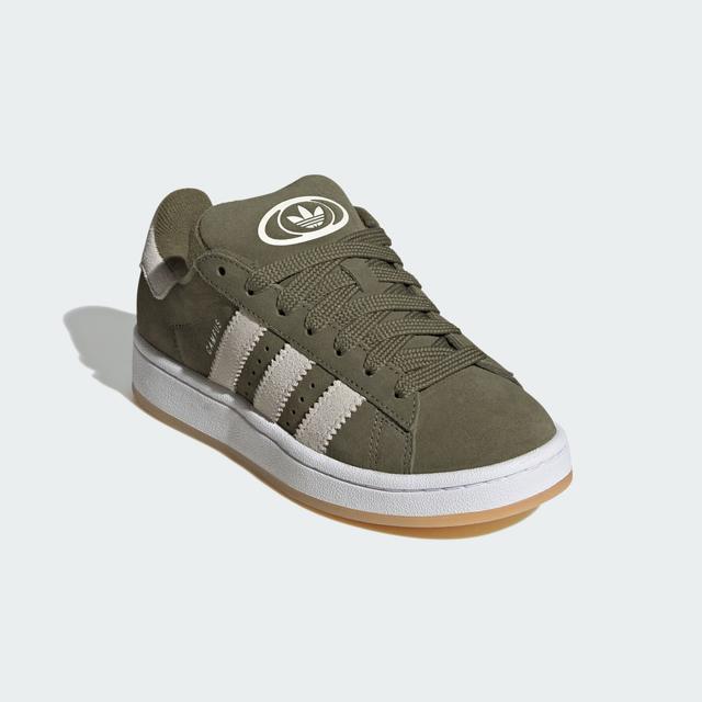 Campus 00s Shoes Kids Medium Dark Khaki 4 - Kids Originals Shoes