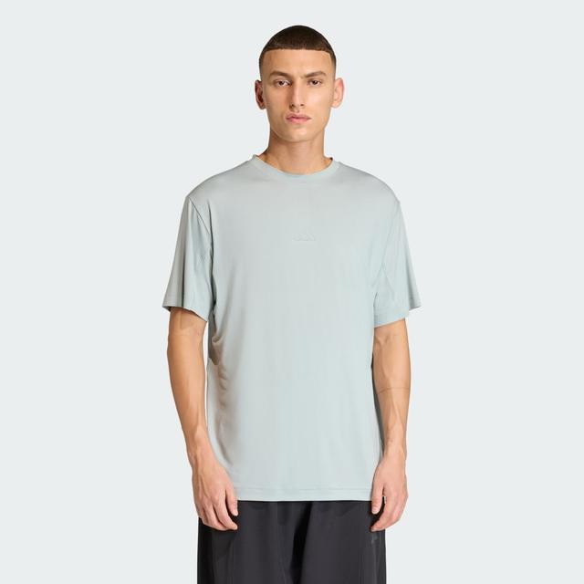 adidas PUREMOTION T-SHIRT Wonder Sage S - Mens Dance Short Sleeve Shirts