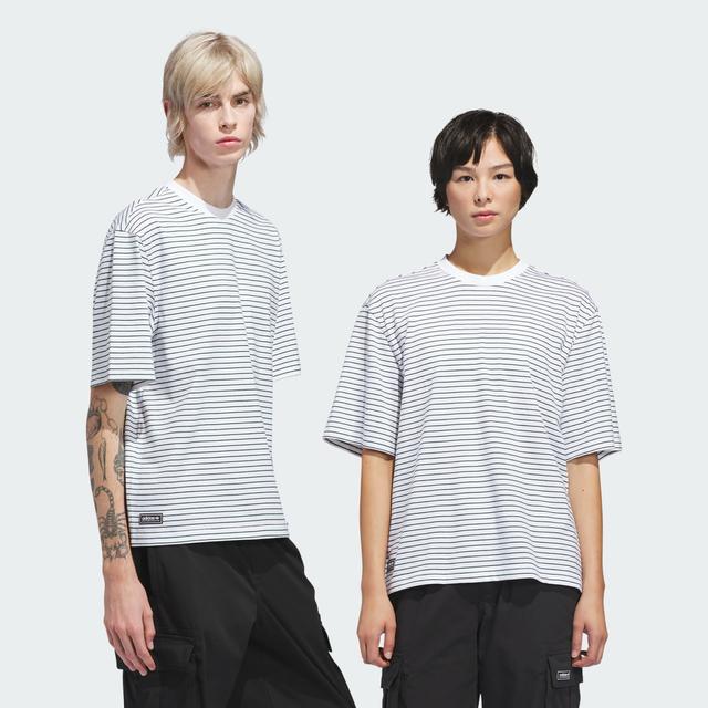 SKATEBOARDING YARN DYE TEE