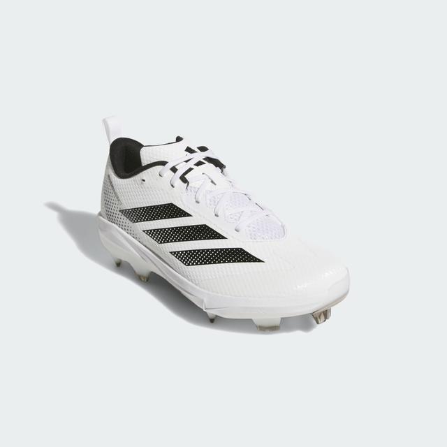 adidas Adizero Instinct 2.0 TPU Cleats White M 5.5 / W 6.5 - Mens Softball Cleats