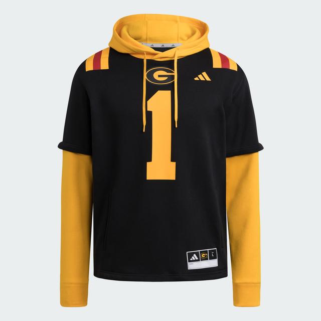 adidas Grambling State Tigers Football Jersey Hoodie Black XL - Mens Football Hoodies & Sweatshirts