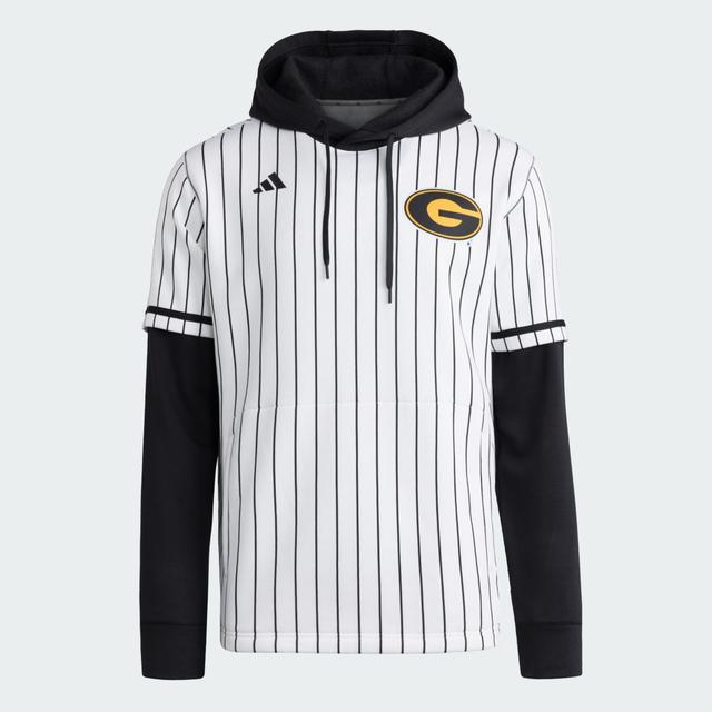 adidas Grambling State Tigers Youth Baseball Jersey Hoodie White L Kids - Baseball Hoodies & Sweatshirts