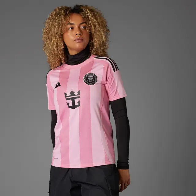 adidas Inter Miami CF 25/26 Home Jersey Easy Pink M - Womens Soccer Jerseys