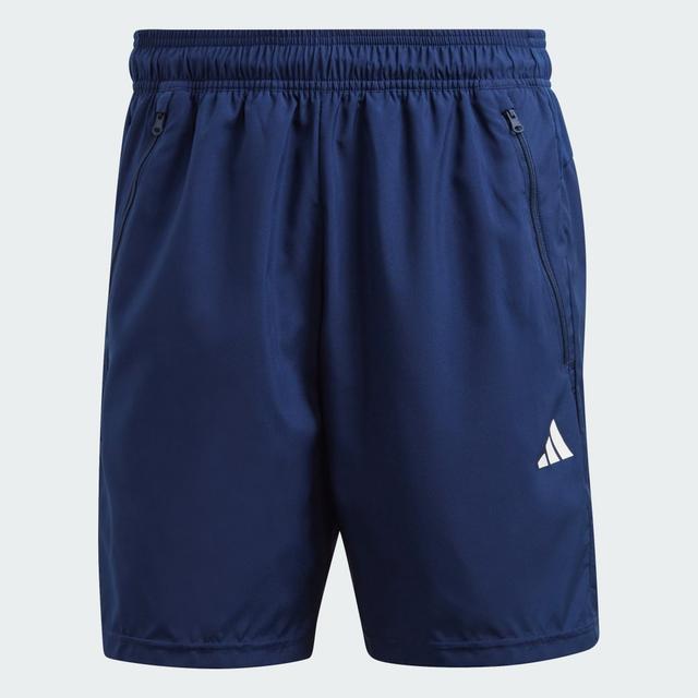 Train Essentials Woven Training Shorts Dark Blue M 5" - Mens Workout Shorts