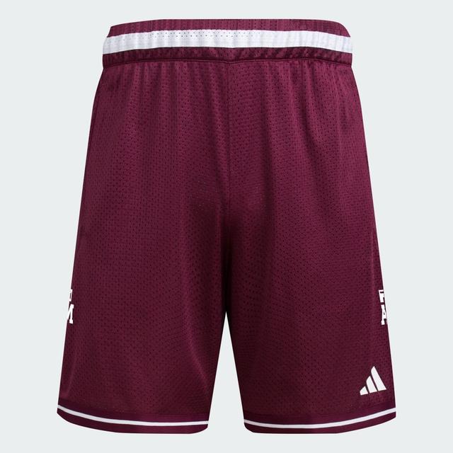 adidas Texas A&M Swingman Shorts Team Maroon S - Mens Basketball Shorts