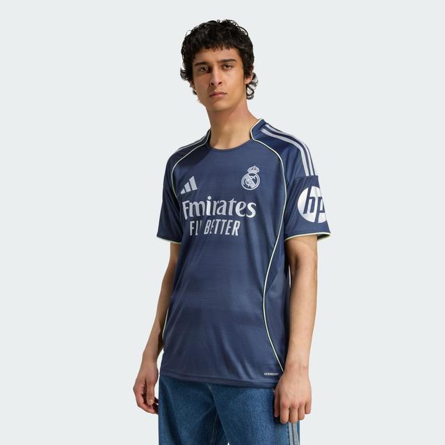 adidas Real Madrid 25/26 Away Jersey Dark Blue M - Mens Soccer Jerseys