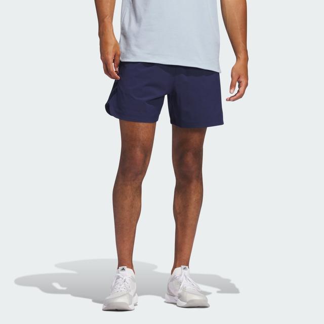 adidas Axis Woven Training Shorts Team Navy Blue 2 XL 7" - Mens Workout Shorts